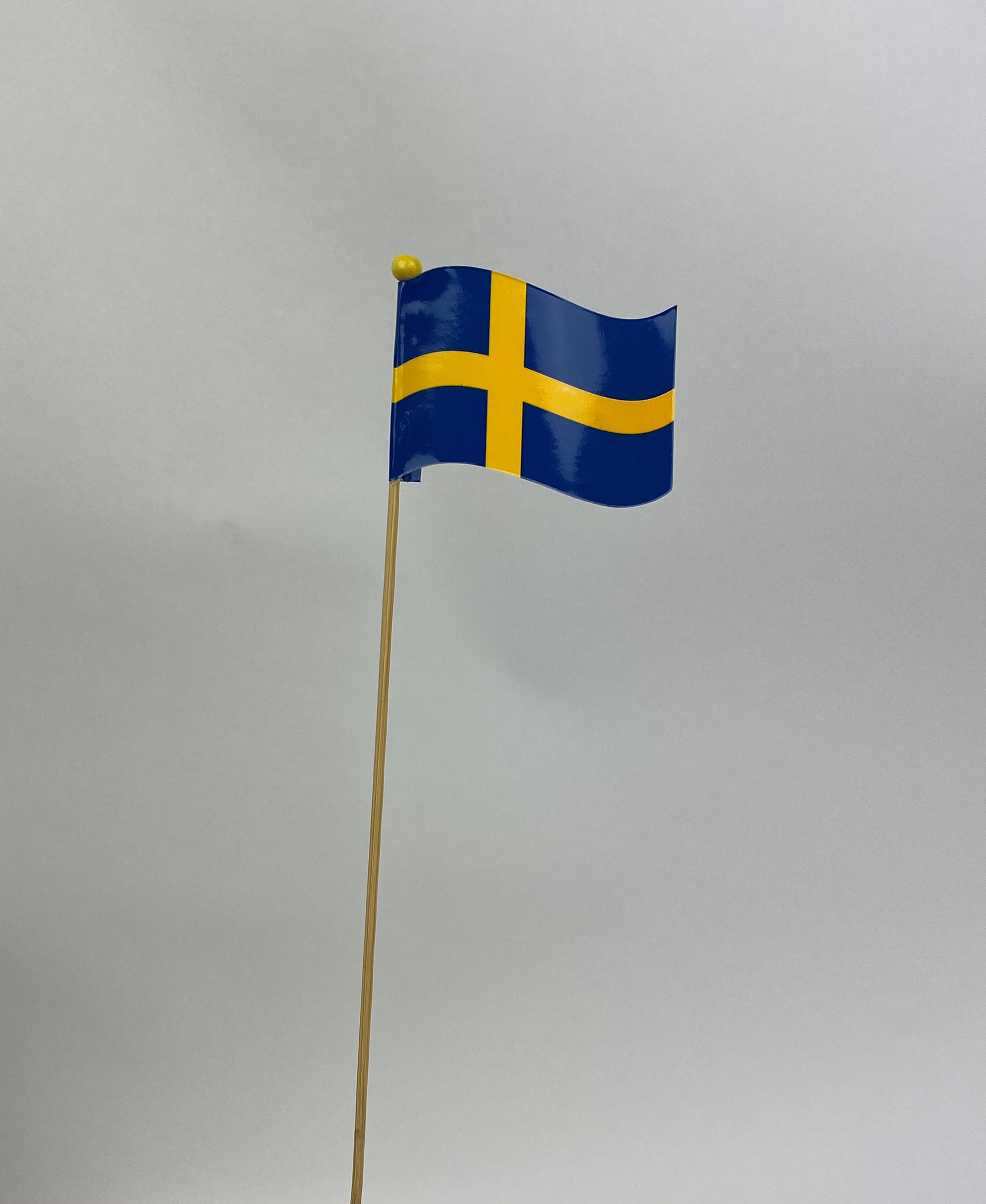 Bild på Stick Svenska Flaggan På Pinne 25st/fp