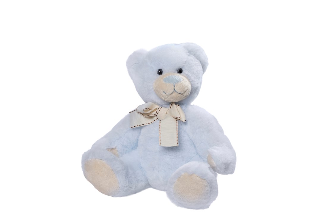 Bild på Teddy björn 20cm ljusblå 953005
