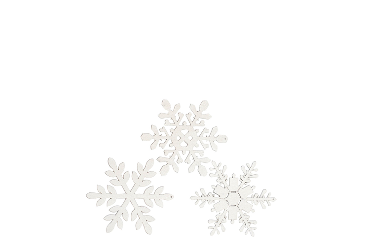 Bild på Pynt Snöflingor Snowflake 20cm