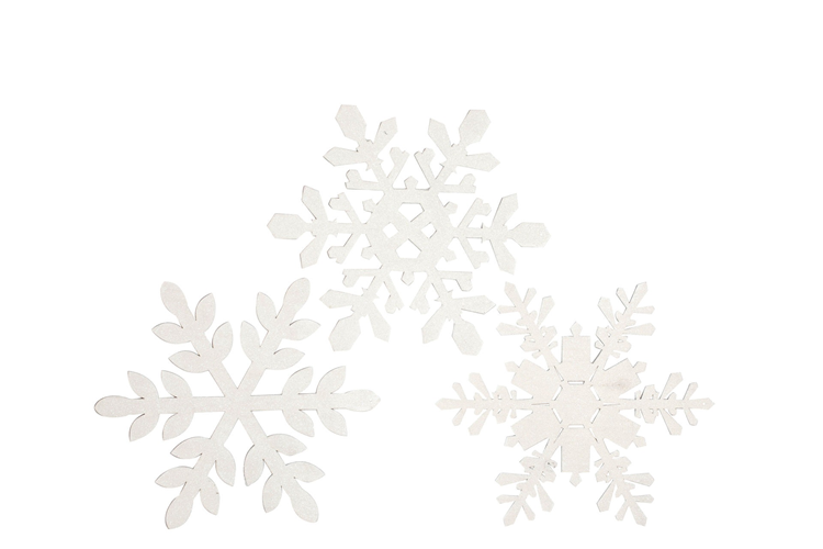 Bild på Pynt Snöflingor Snowflake 30cm