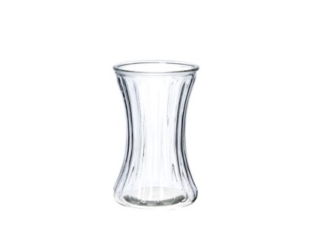 Bild på Tulpanvas i glas d 12,5 h 20 cm x 12
