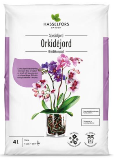 Bild på Jord / Orchidekompost Hasselfors 4 L