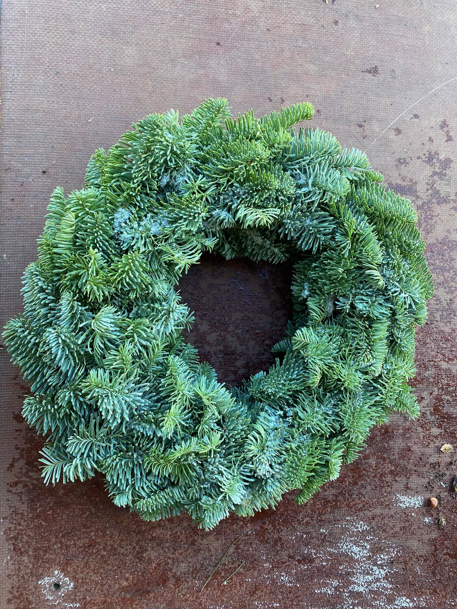 Bild på Adventskrans Rundbunden Gran 20 cm