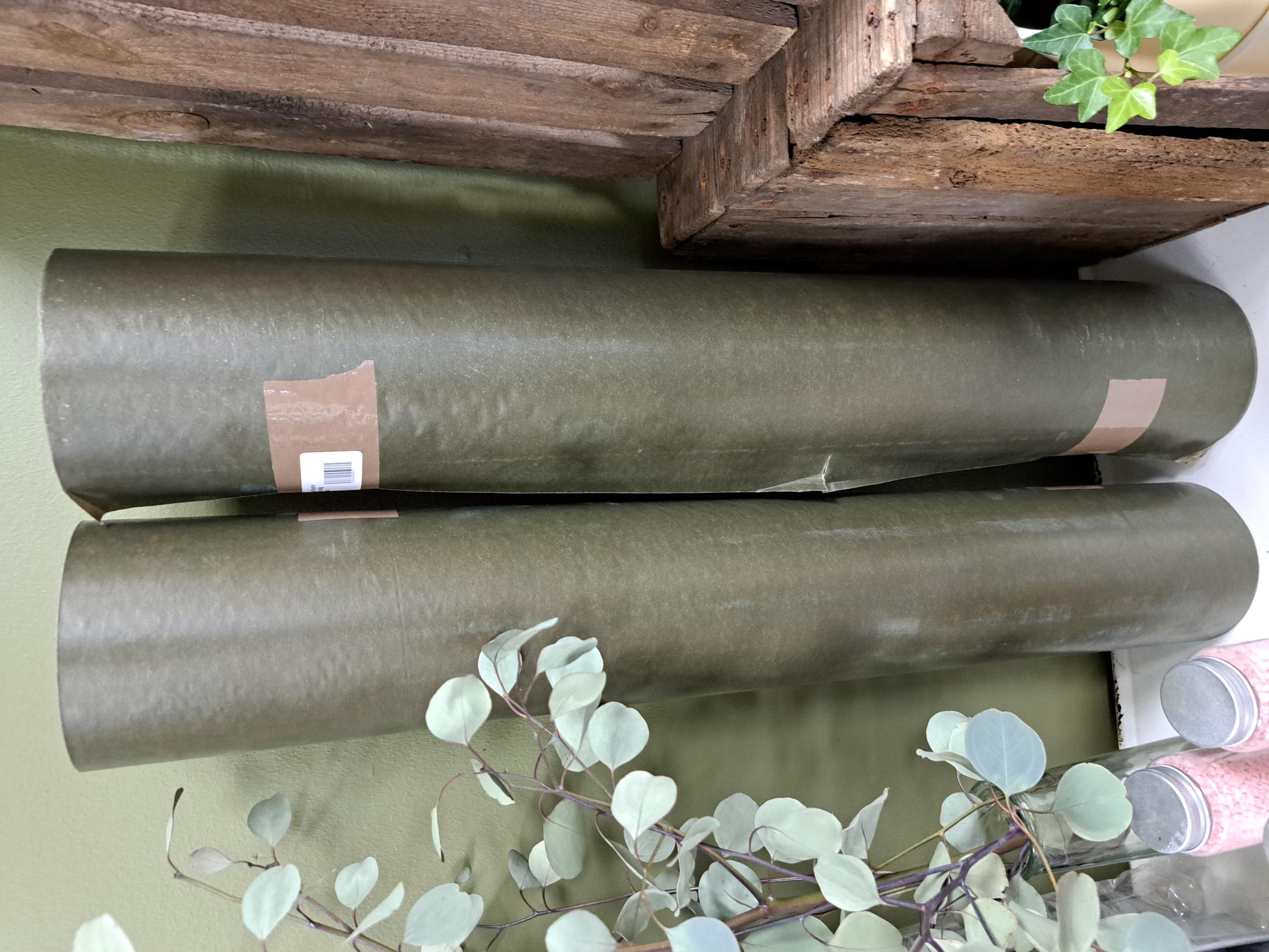 Bild på Vaxpapper Olivgrön Rulle 75cm 8kg