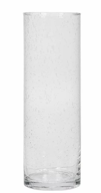 Bild på Glasvas Bubbles Cylinder d 10 h 30 Cm x 6